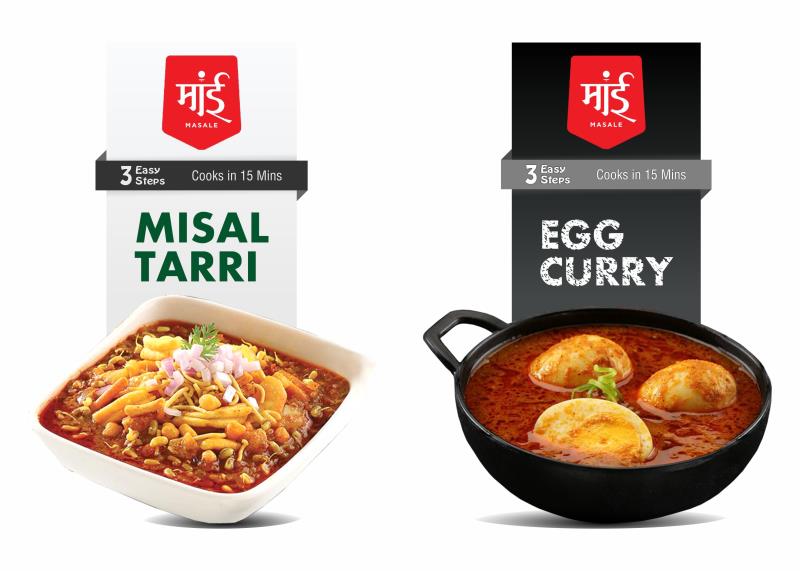 Maai Masale Ready to Cook Misal Tarri and Egg Curry Paste, Easy to Cook, Indian Masala Curry Paste, - Sankalp Market Products
